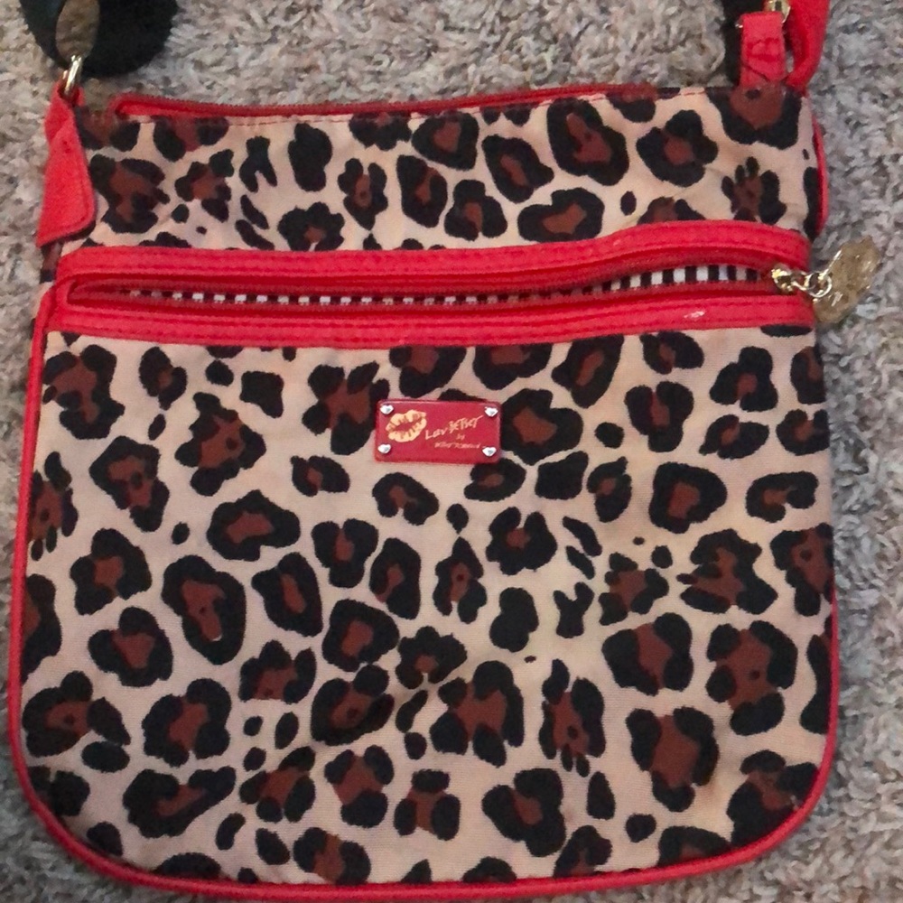 LUV Betsy by Betsy Johnson Cross body cheetah bag. It’s in great shape!!